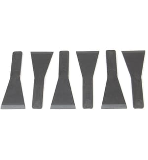 NOUVEL - Spatule à raclette 6 Pièce/s, Noir