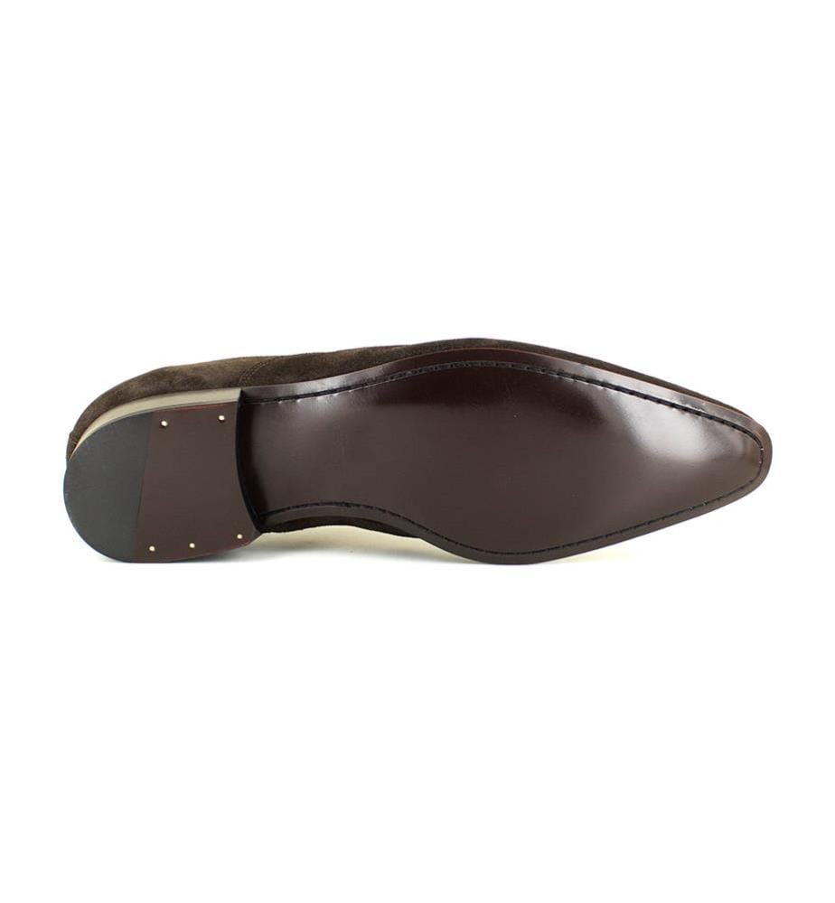 Leder-Oxfordschuhe – Dunkelbraun