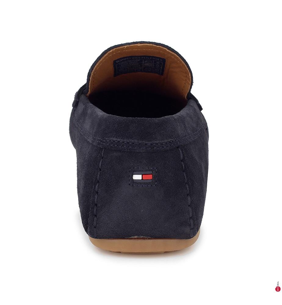 Mokassins Casual Suede Driver - Marineblau