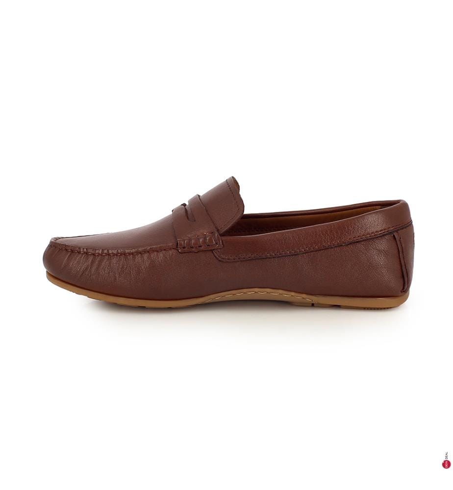 Mokassins Casual Leather - Braun