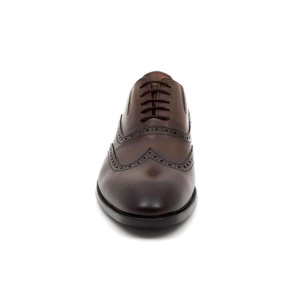 Chaussures Oxford en cuir - Marron clair