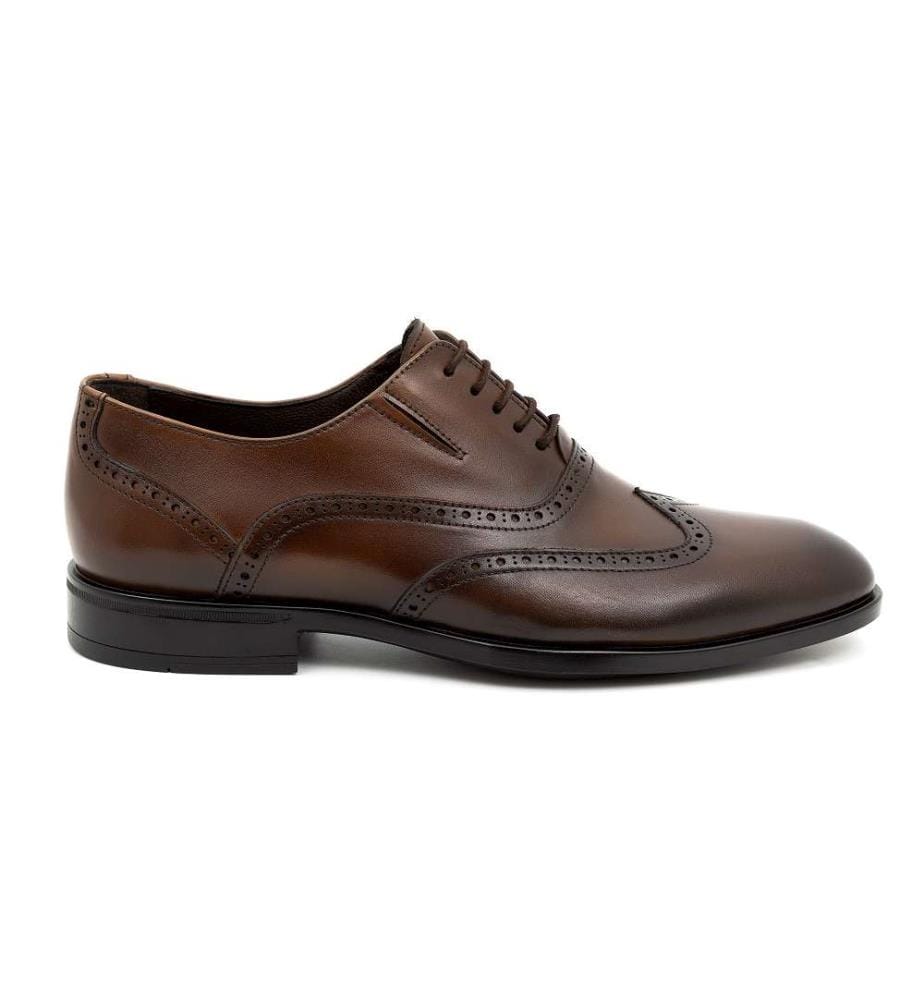 Chaussures Oxford en cuir - Marron clair