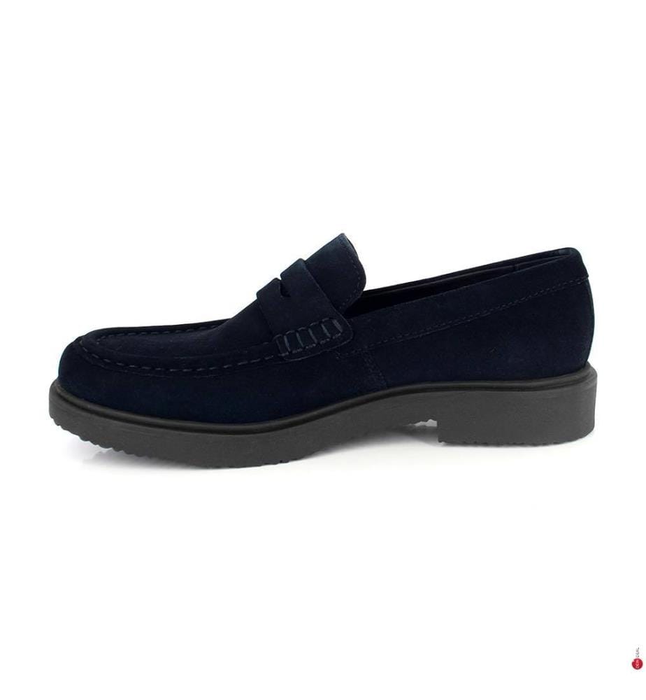 Mokassins – Marineblau