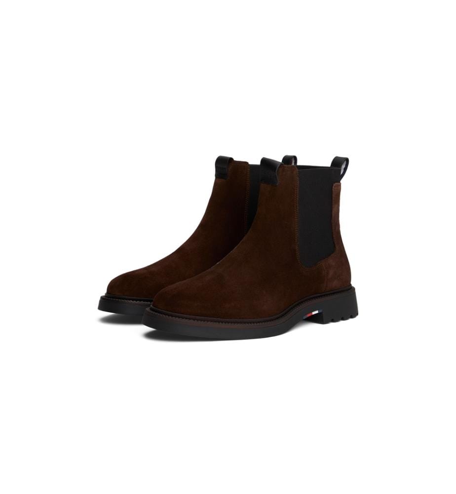 Chelsea-Stiefel aus Wildleder – Braun