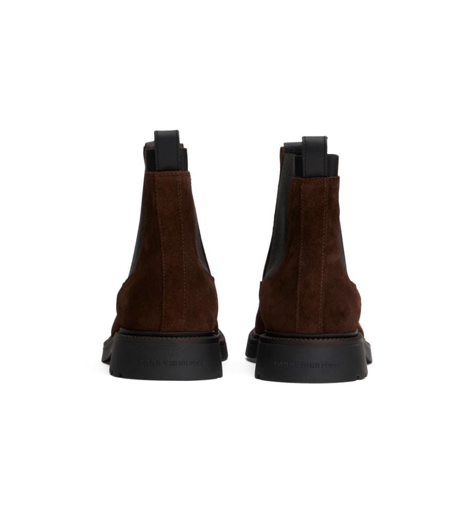Chelsea-Stiefel aus Wildleder – Braun