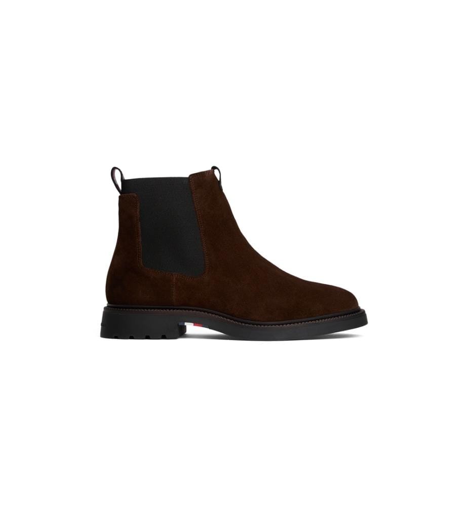 Chelsea-Stiefel aus Wildleder – Braun