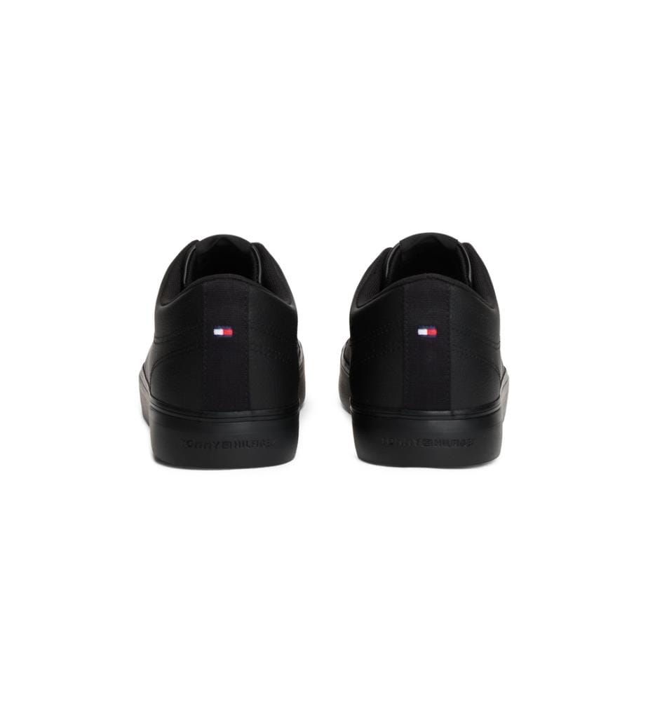 Leder-Sneaker – Schwarz