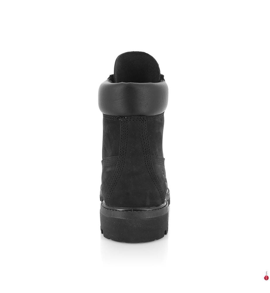 Lederstiefeletten – Schwarz