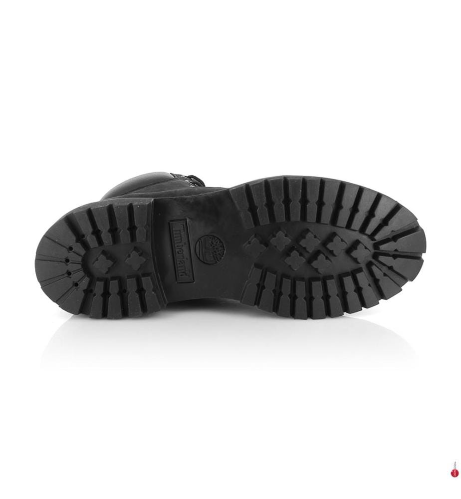 Lederstiefeletten – Schwarz