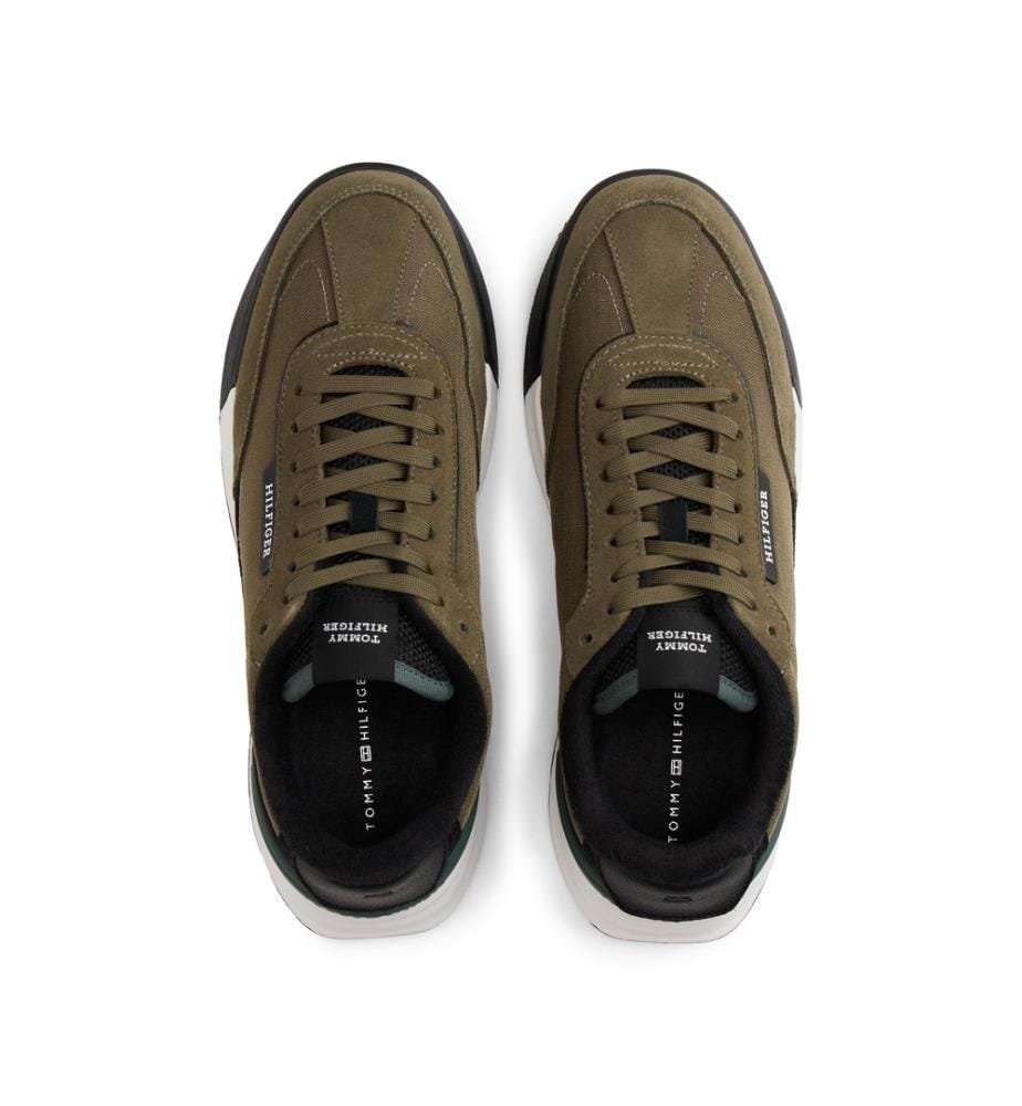 Scarpe da ginnastica in pelle scamosciata