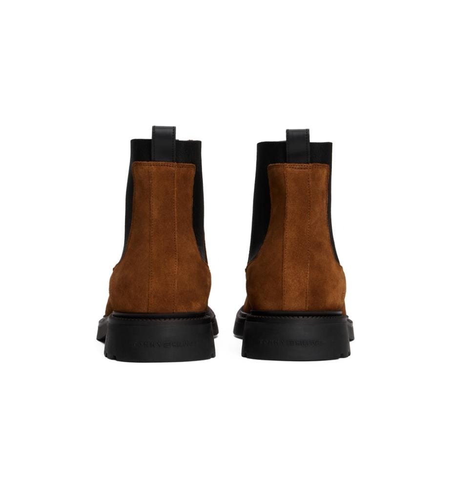Bottes Chelsea en daim - Marron clair