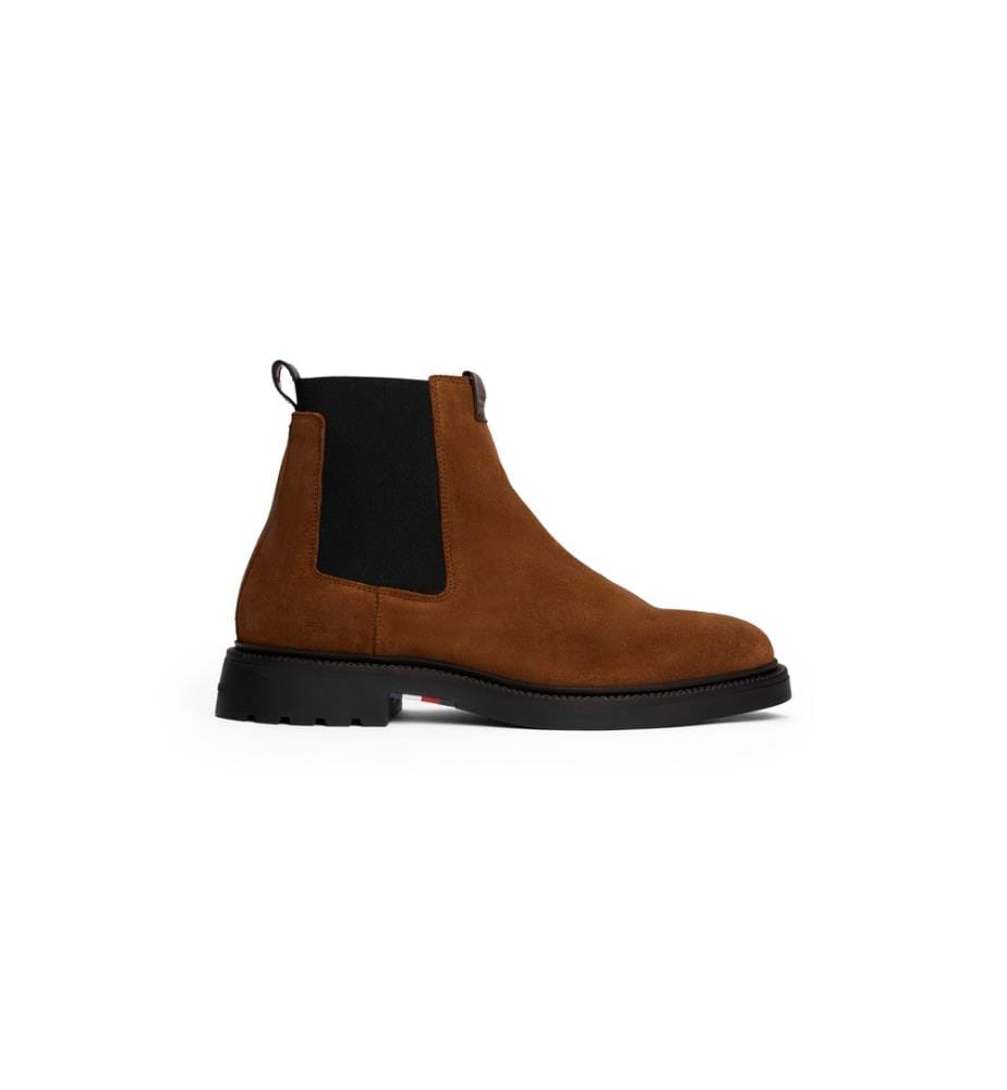 Bottes Chelsea en daim - Marron clair