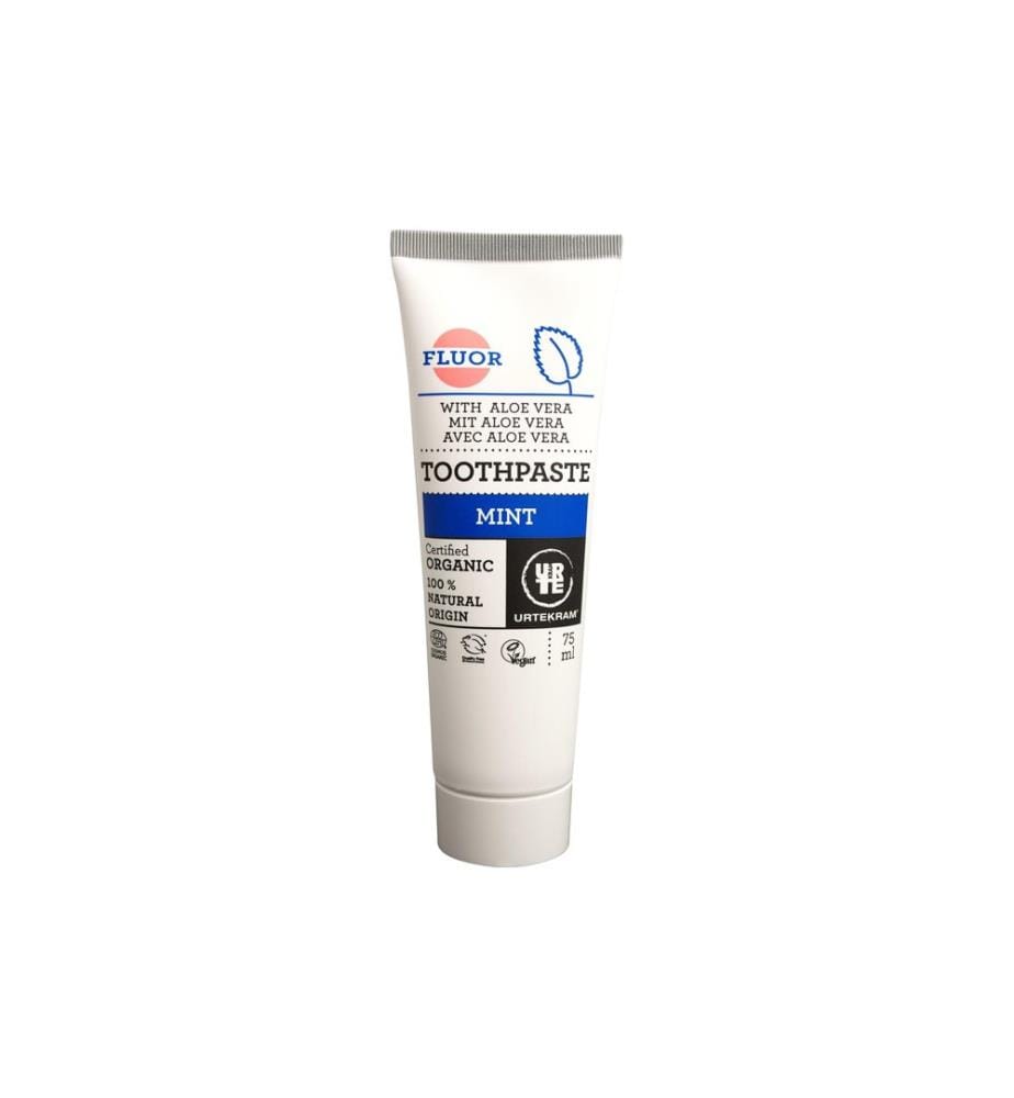 Urtekram - Zahncreme Mint mit Fluor 75 ml