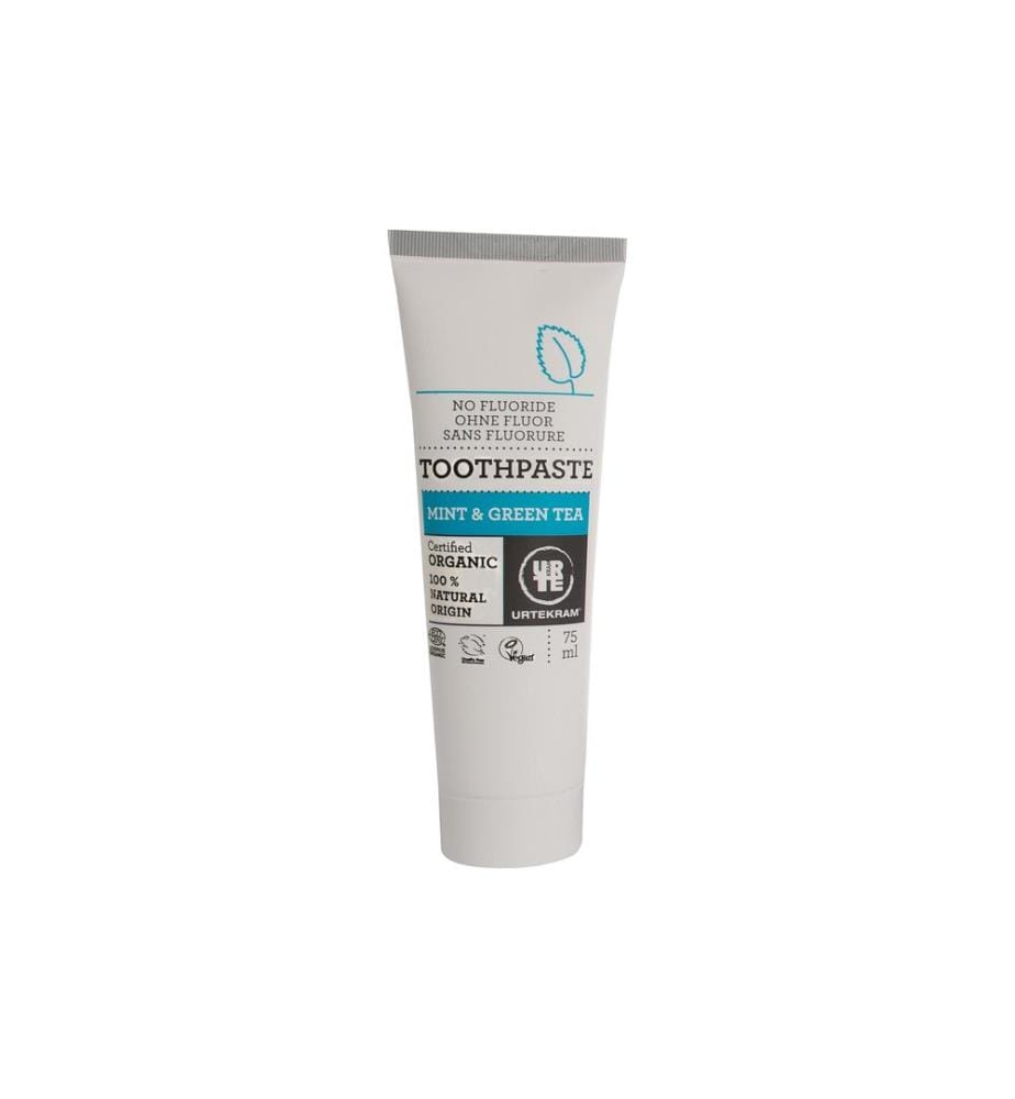 Urtekram - Zahncreme Minze & Grüntee 75 ml