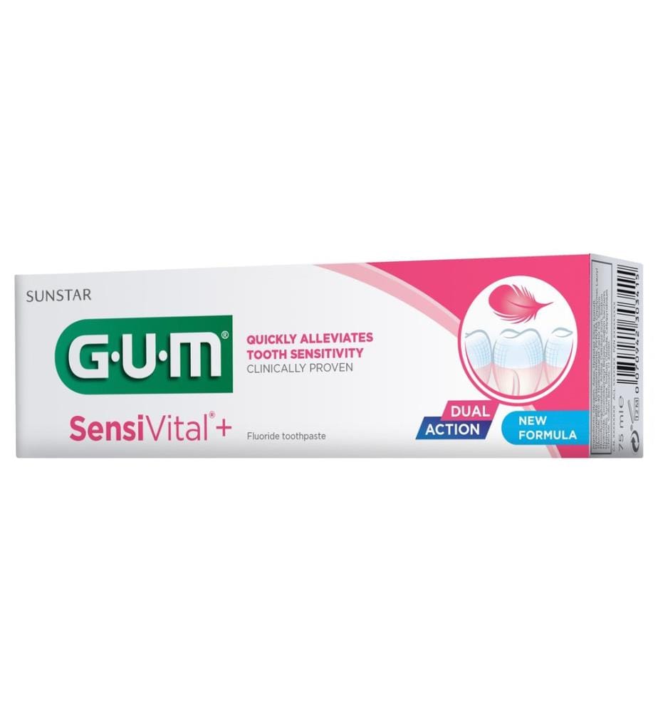 GUM - Zahnpasta SensiVital+ 75 ml