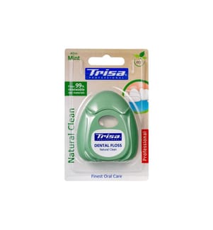 TRISA - Zahnseide Natural Clean Mint 40 m