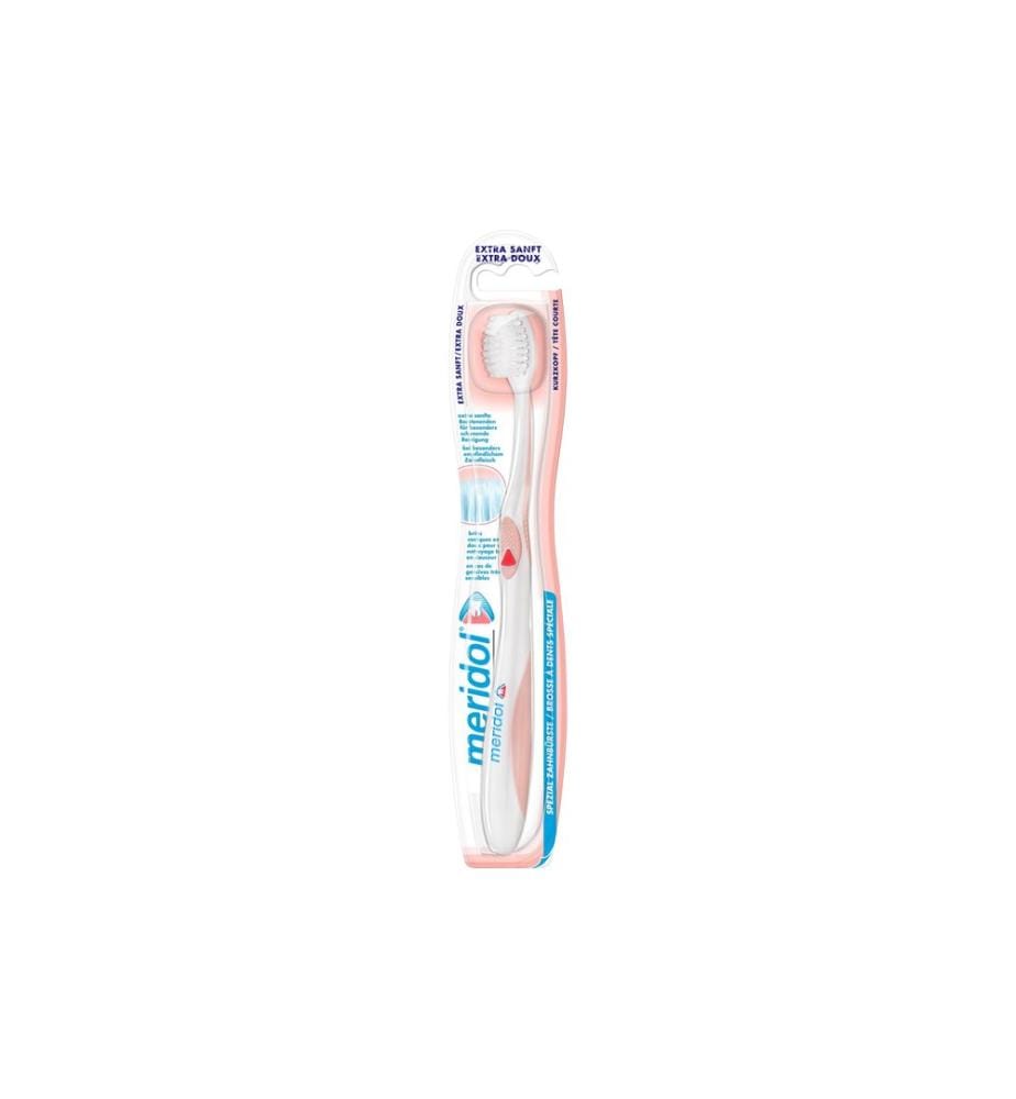 meridol - Brosse à dents manuelle Spéciale Extra Douce 1 pièce