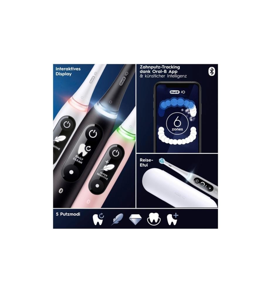 Oral-B Brosse à dents rotative iO Series 6 White
