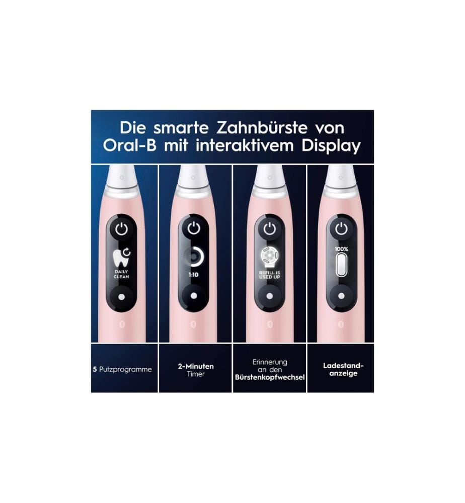 Oral-B Brosse à dents rotative iO Series 6 Pink Sand