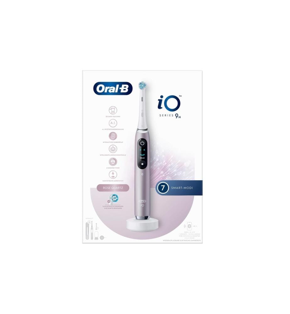 Oral-B Brosse à dents à Micro vibrations iO Series 9N Rose Quartz