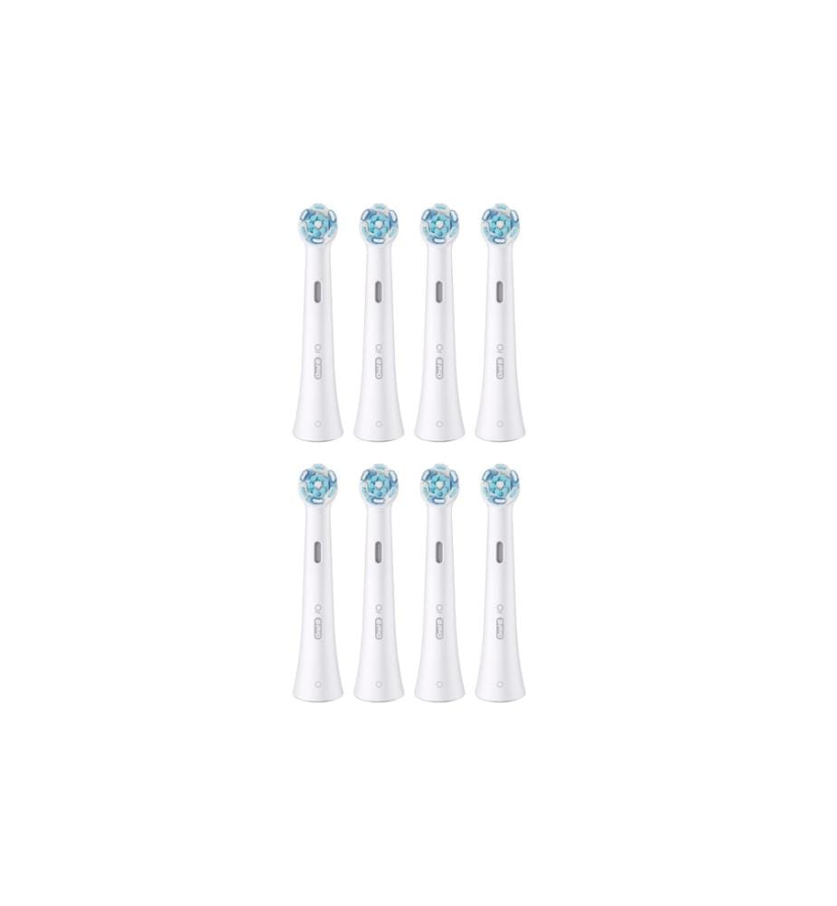 Oral-B Tête de brosse à dents iO nettoyage ultime, Blanc, 8 Pièce/s