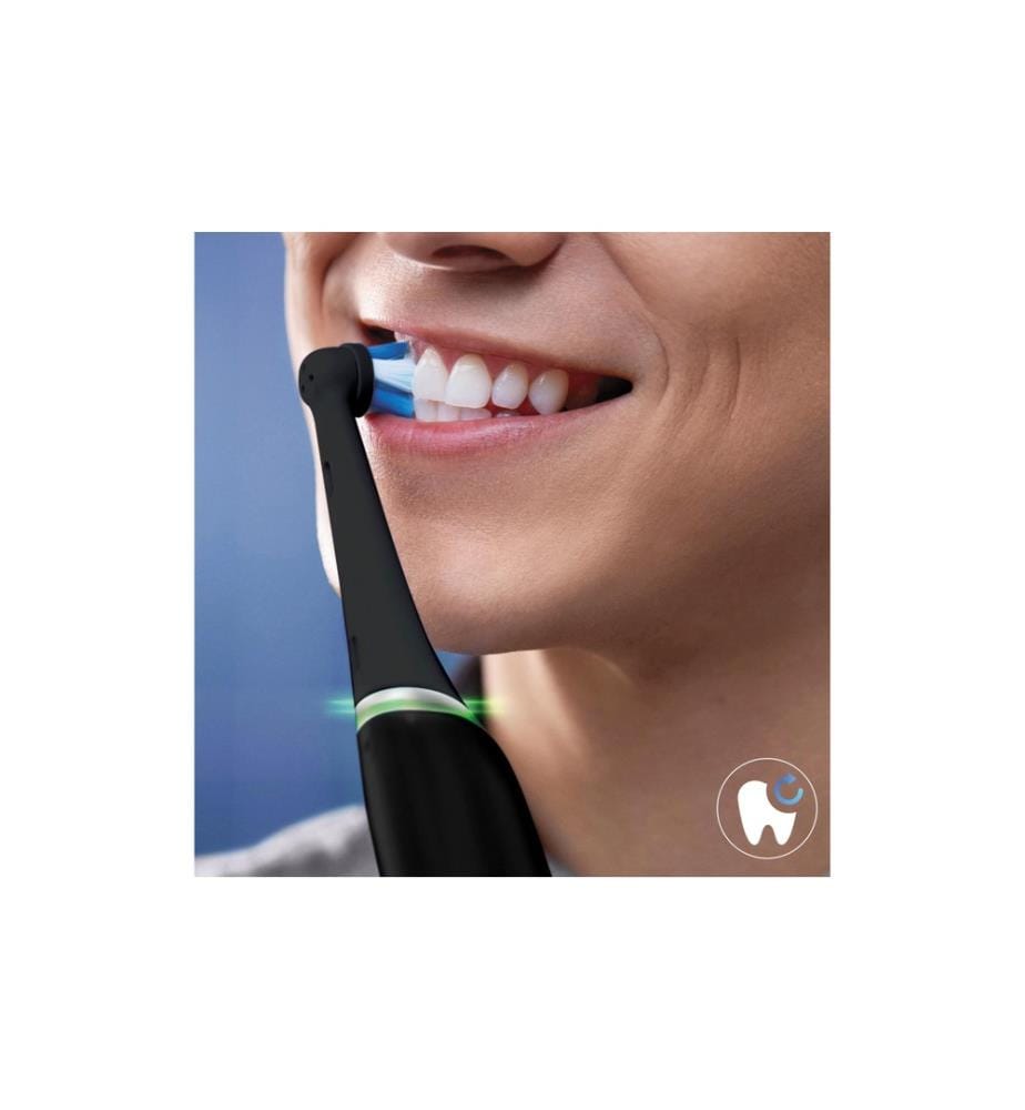 Oral-B Tête de brosse à dents iO Nettoyage ultime, Noir, 8 Pièce/s