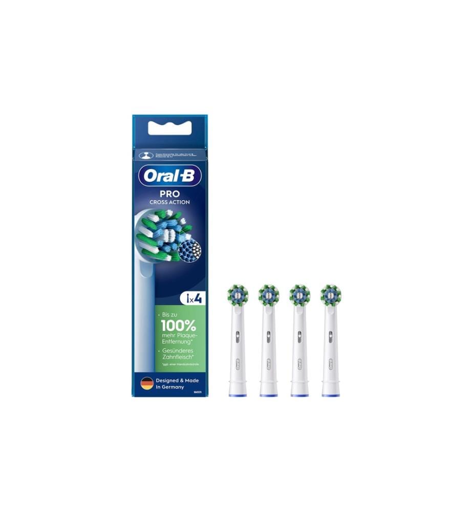 Oral-B Zahnbürstenkopf CrossAction 1 Stück, Weiss