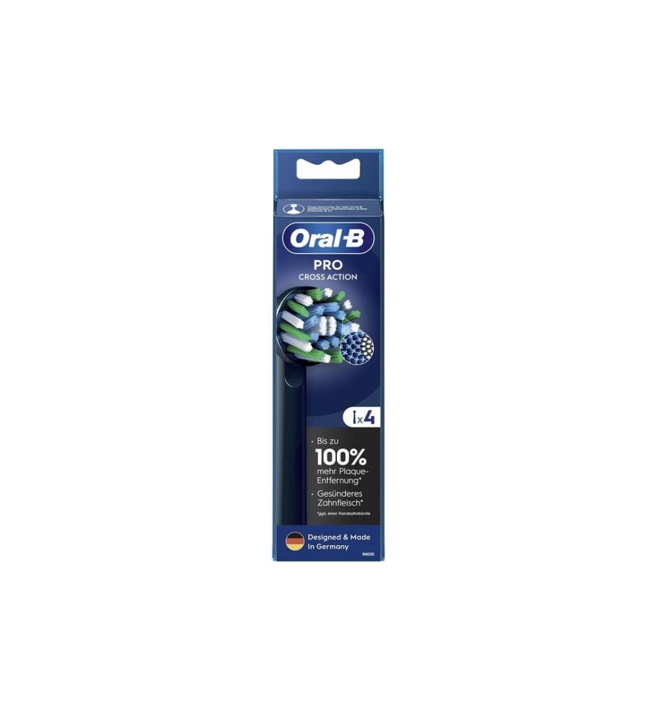 Oral-B Zahnbürstenkopf CrossAction 1 Stück, Schwarz