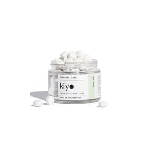 Kiyo Natural - Pastilles de rinçage dentaire Sharp Mint 93 pièces