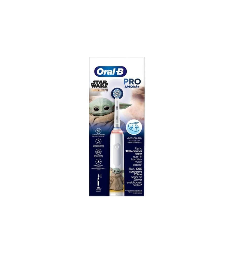 Oral-B Brosse à dents rotative Junior Pro Star Wars Blanc