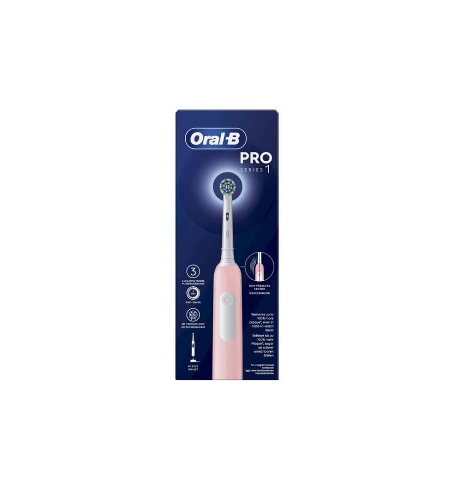 Oral-B Brosse à dents rotative Pro 1 Cross Action Pink