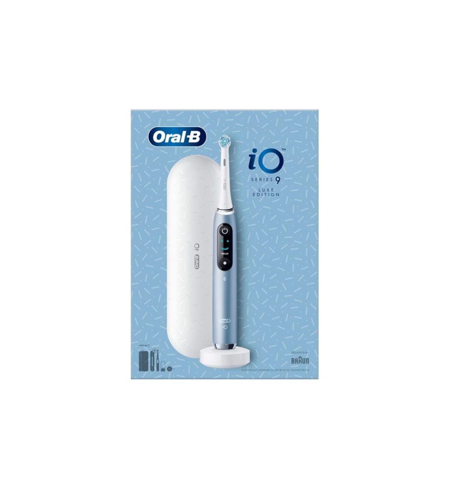 Oral-B Brosse à dents rotative iO Series 9 Luxe Edition Aqua Marine