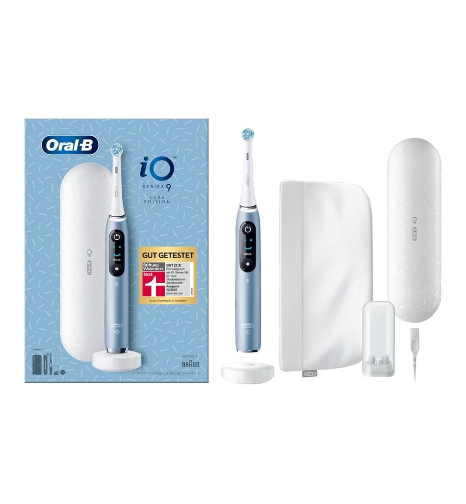 Oral-B Brosse à dents rotative iO Series 9 Luxe Edition Aqua Marine