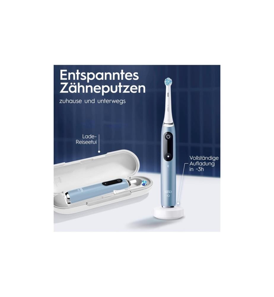 Oral-B Brosse à dents rotative iO Series 9 Luxe Edition Aqua Marine