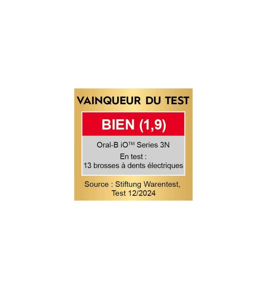 Oral-B Brosse à dents rotative iO Series 3n Duo Matt Black/Blush Pink