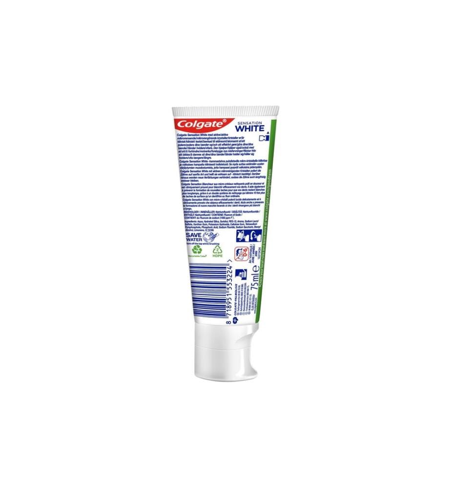 Colgate - Dentifrice Sensation White 75 ml