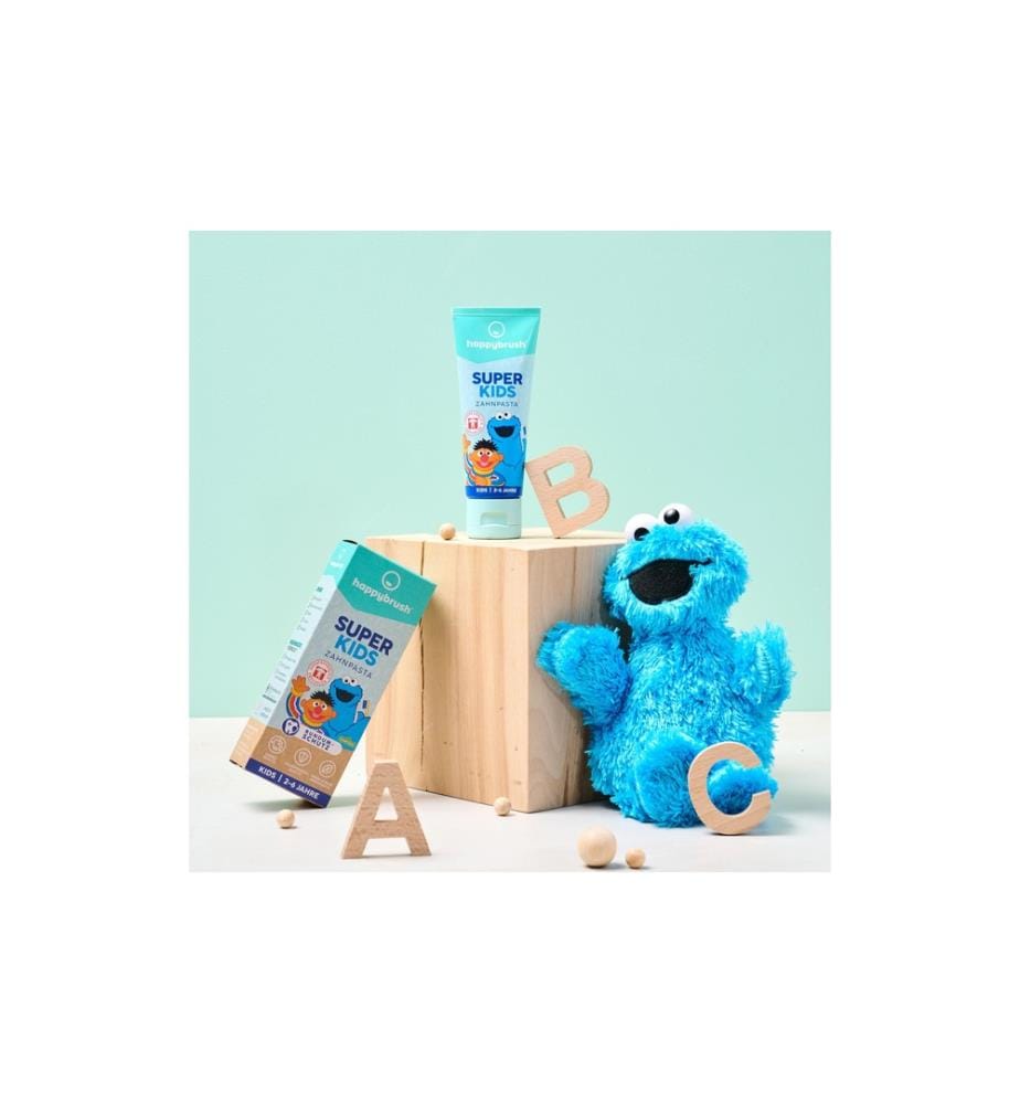 happybrush - Dentifrice SuperKids Sesamstrasse 75 ml