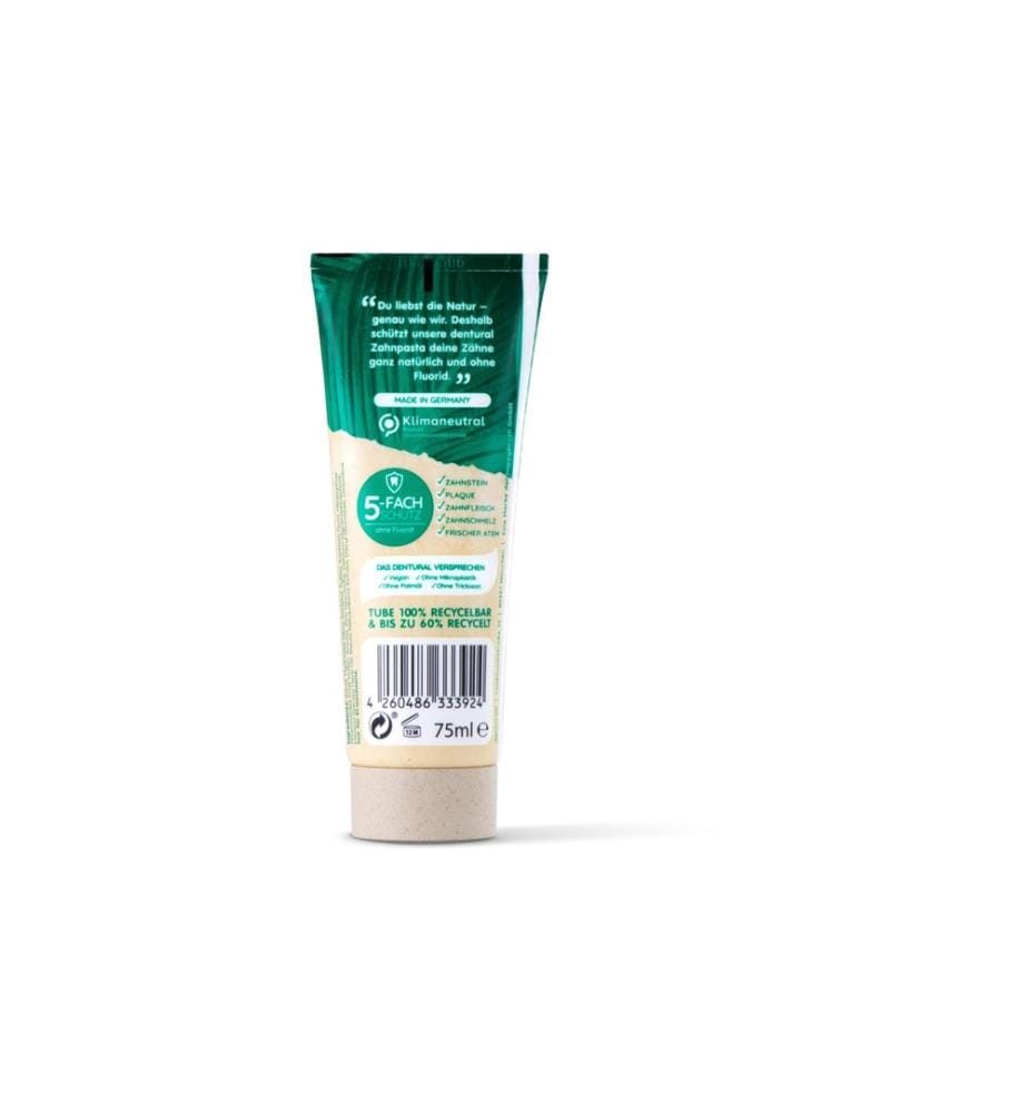 happybrush - Dentifrice Dentural Natural sans fluor 75 ml