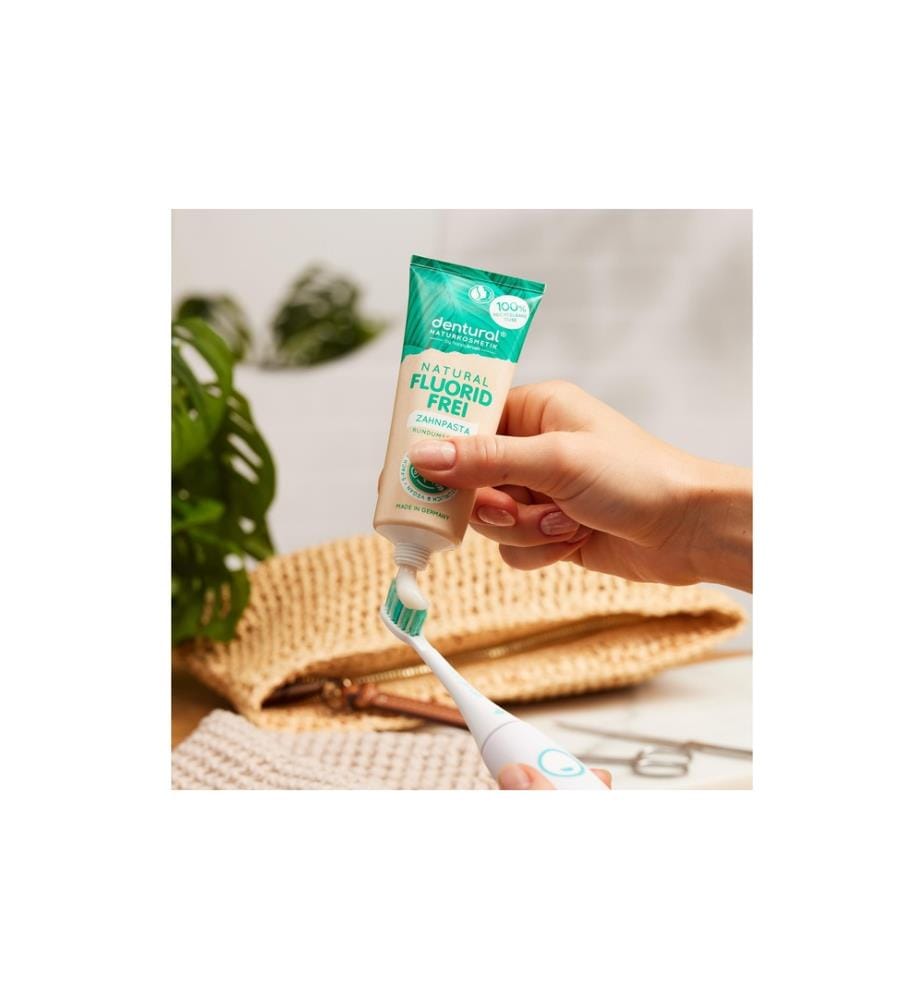 happybrush - Dentifrice Dentural Natural sans fluor 75 ml