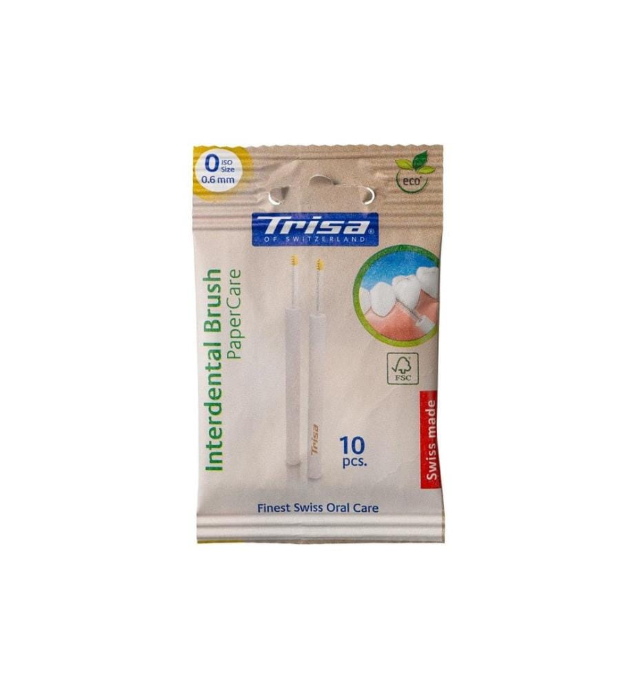 TRISA - Interdentalbürste PaperCare ISO0 10 Stück
