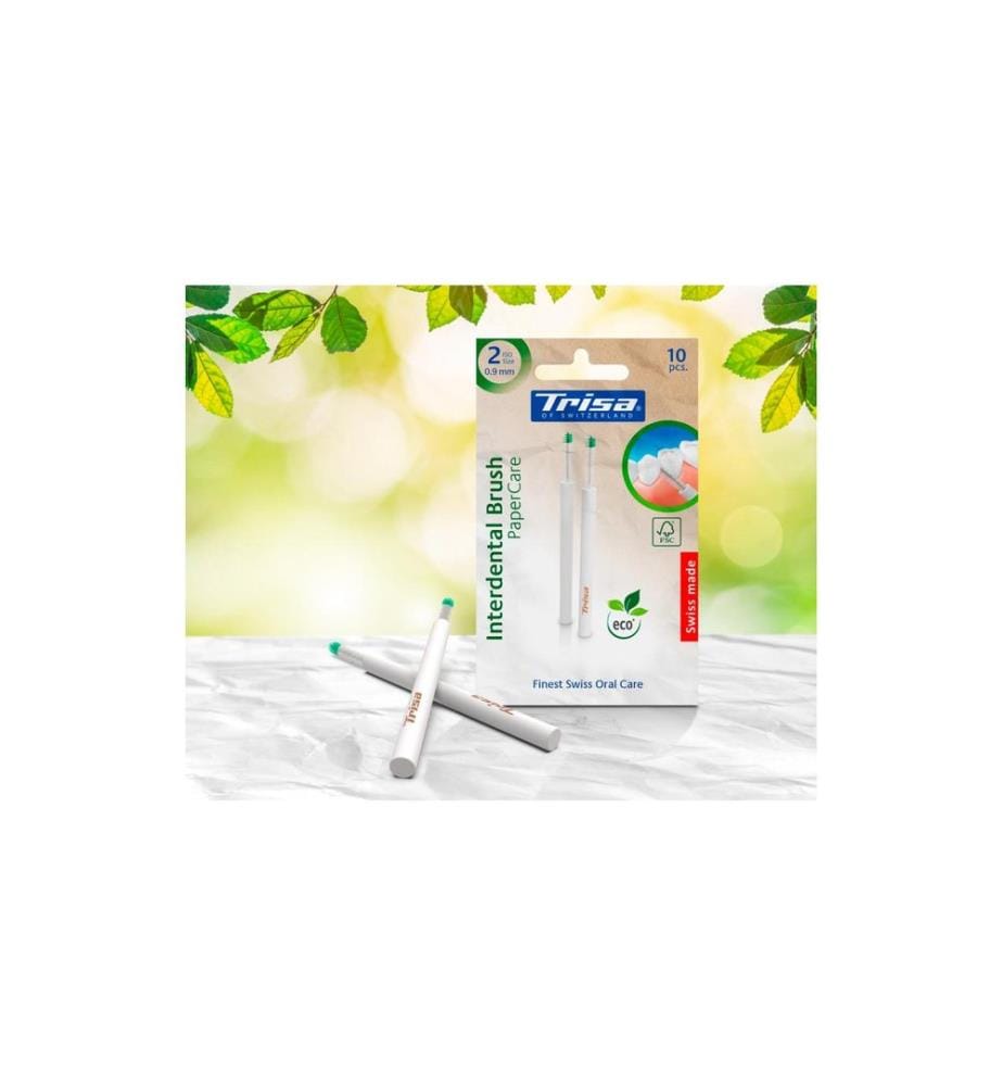 TRISA - Interdentalbürste PaperCare ISO2 10 Stück