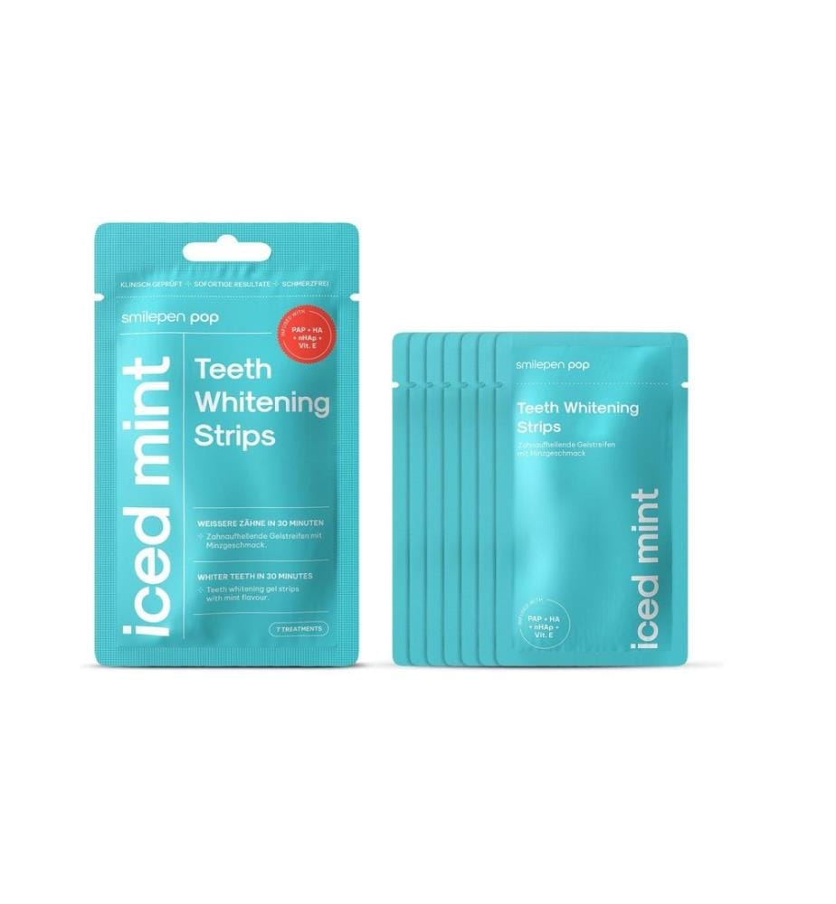 Smilepen - Bleaching Pop Iced Mint Teeth Whitening Strips