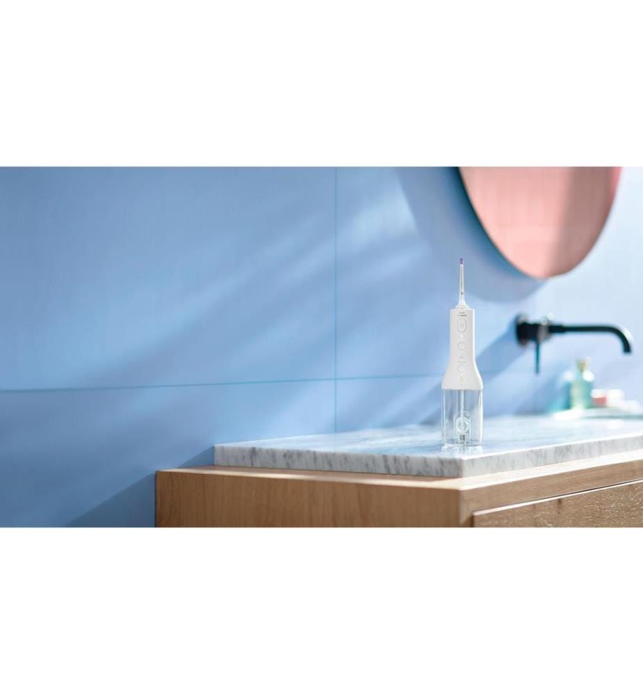 PHILIPS - Hydropulseur Power Flosser 3000 HX3826/31 Blanc