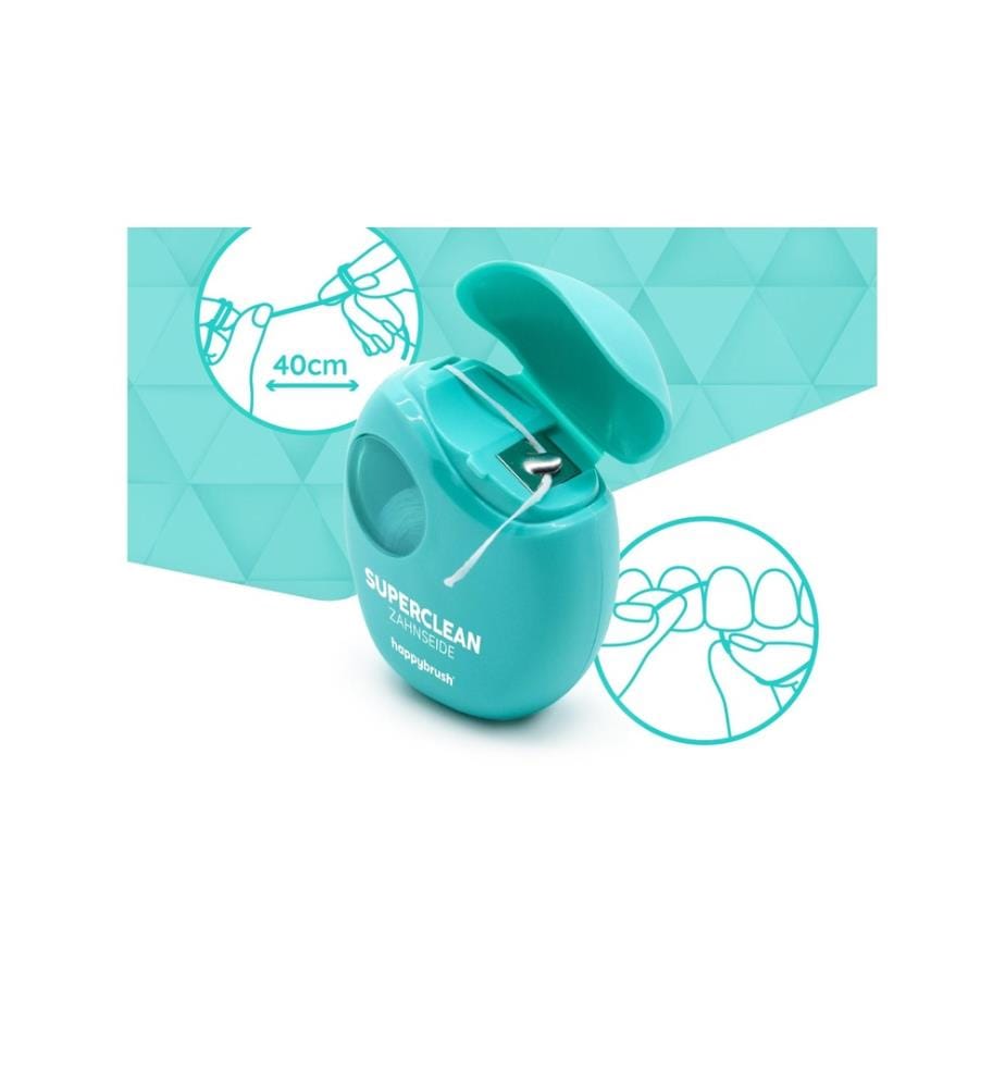happybrush - Zahnseide Superclean 35 m