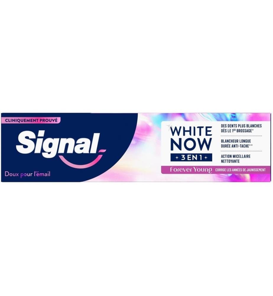 Signal - Dentifrice White Now 3 in 1 Forever Young 75 ml