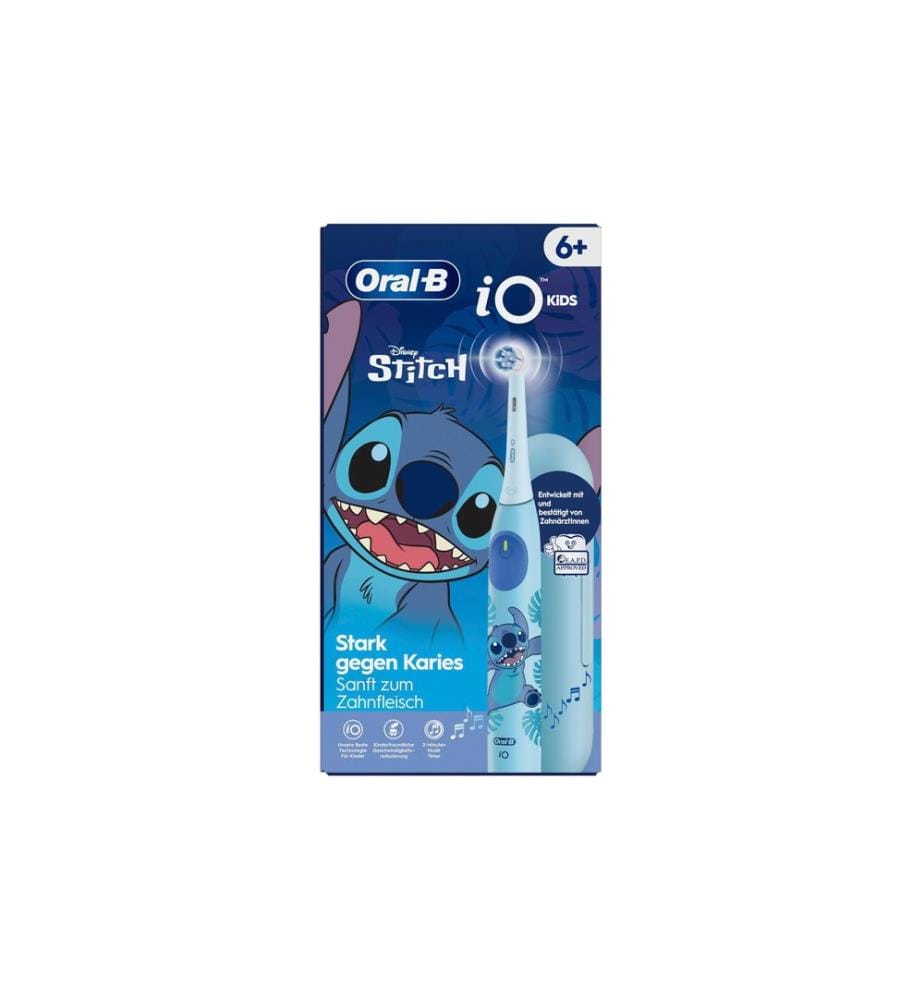 Oral-B Brosse à dents rotative iO Kids 6+ Disney Stitch Bleu