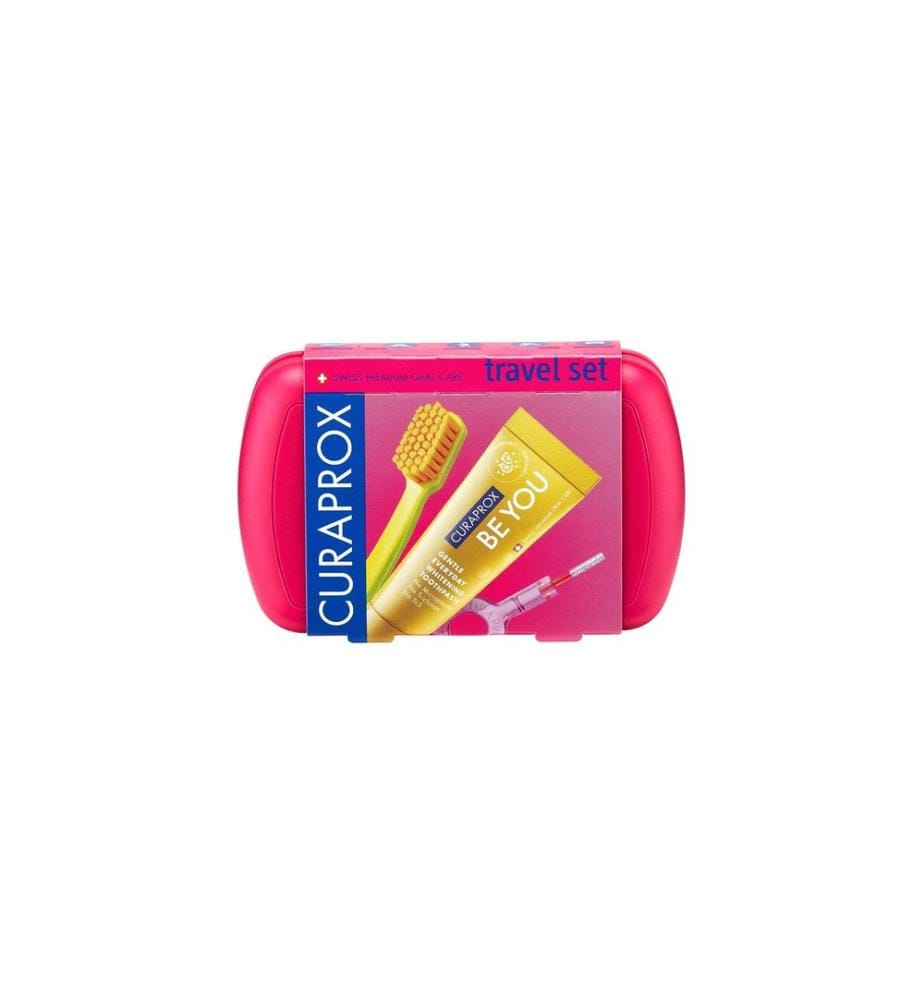 CURAPROX - Kit de voyage magenta CS 5460 Gin Tonic