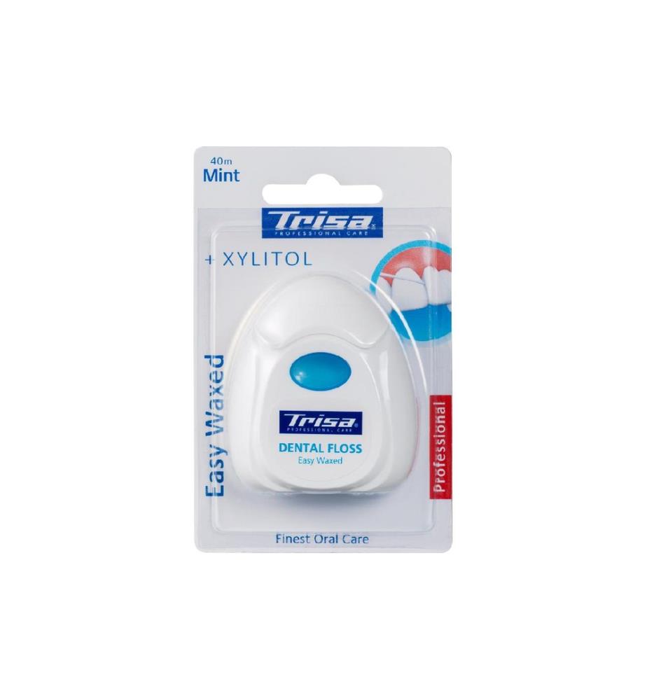TRISA - Zahnseide Easy Waxed Mint 40 m