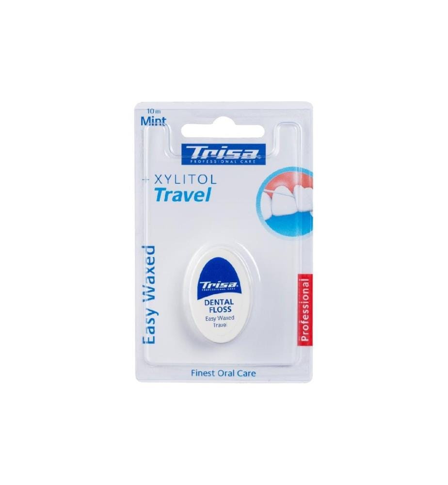 TRISA - Zahnseide Easy Waxed Travel 10 m