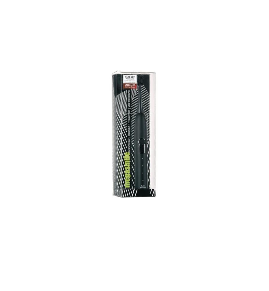MEGASMILE - Brosse à dents sonique Sonic Black Whitening Noir